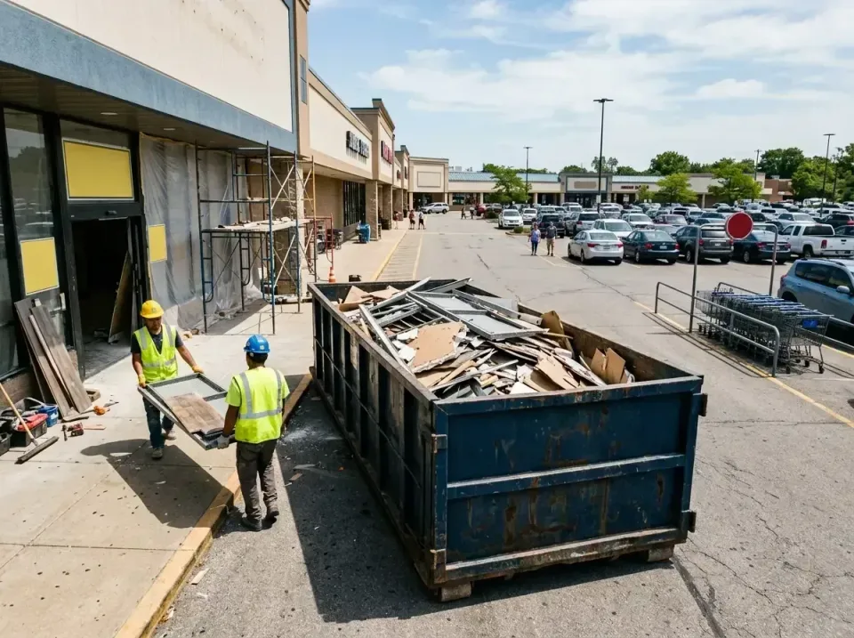 retail-store-renovation-debris-003 — frequently asked questions, Roll-off Dumpster Rentals in Perry Heights, OH